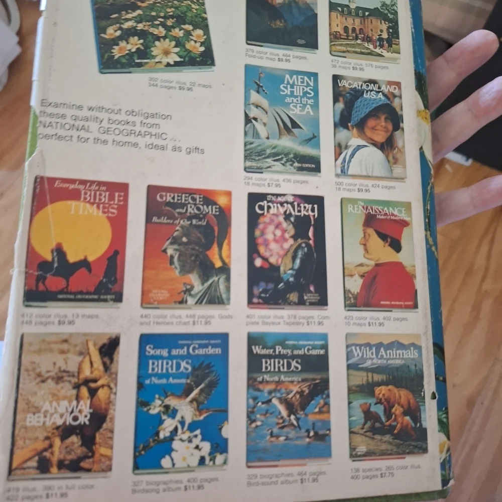 National Geographic Blue and White Bird Guide